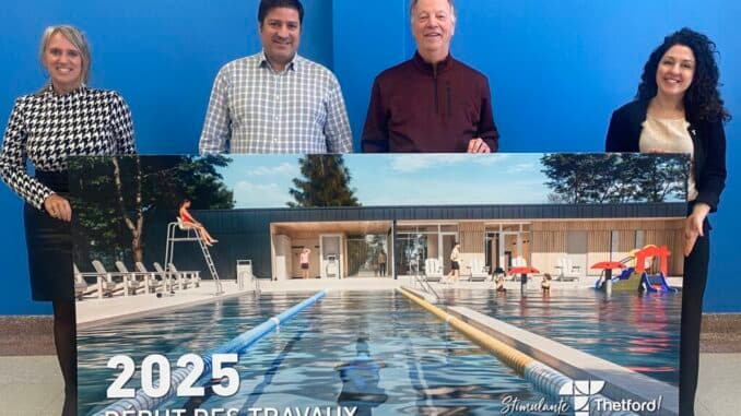 Construction d’un nouveau centre aquatique extérieur à Thetford