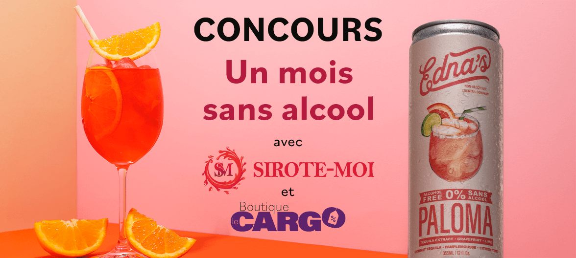 Concours Mois Sans Alcool!